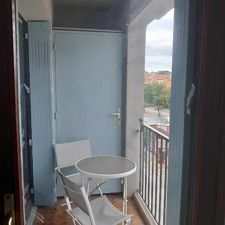 4pa22 - Dans Avec Piscine Et Parking Appartement Collioure