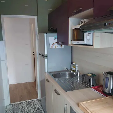 4pa22 - Dans Résidence Avec Piscine Et Parking * Collioure